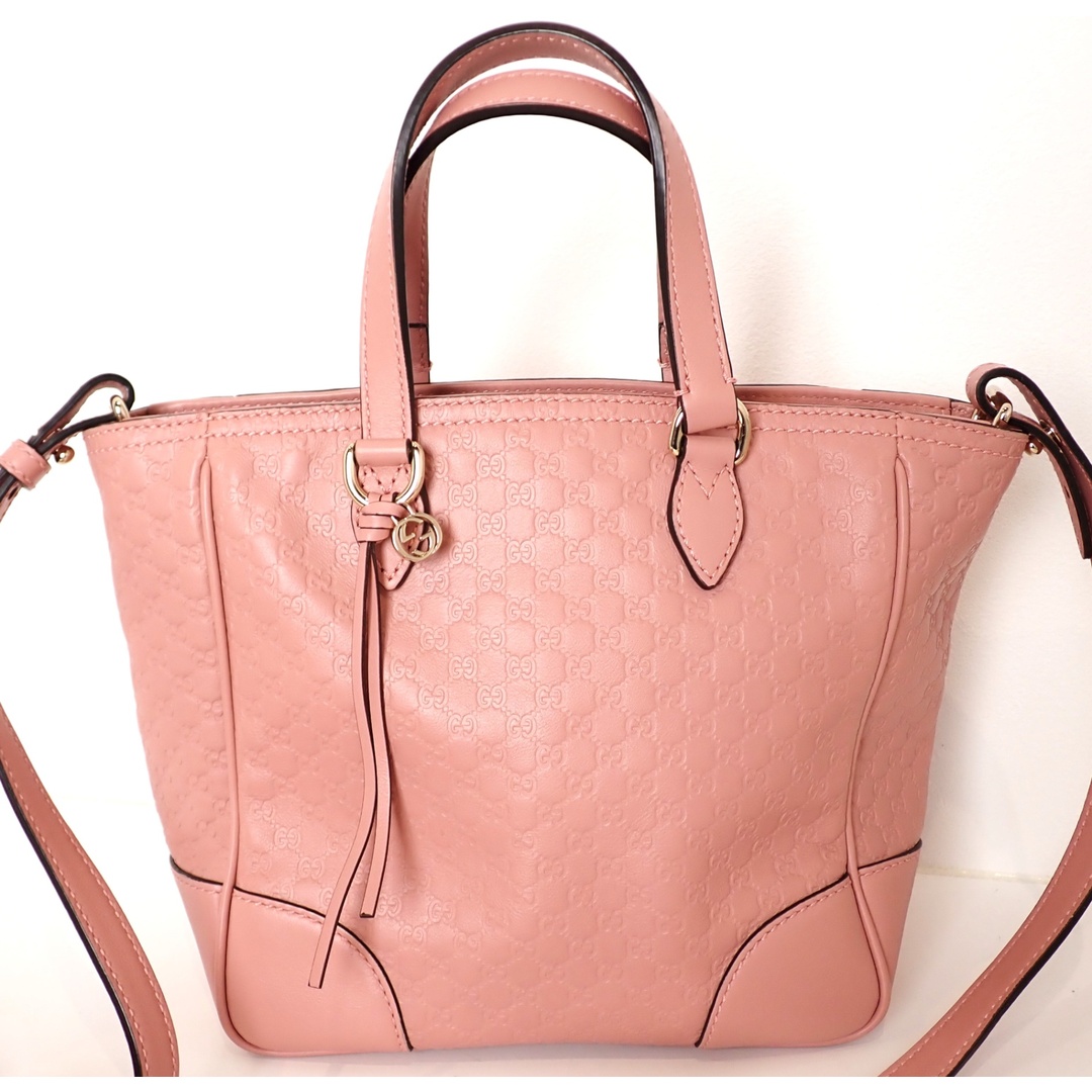 GUCCIグッチ トートバッグピンク ハンドバックショルダーバック GUCCIグッチ トートバッグピンク ハンドバックショルダーバック