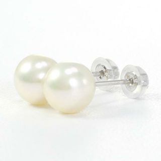 PT900 プラチナ ピアス パール 総重量約1.4g ジュエリー 中古 送料無料 新品同様 【中古】【あす楽】 ギフトラッピング無料(ピアス)