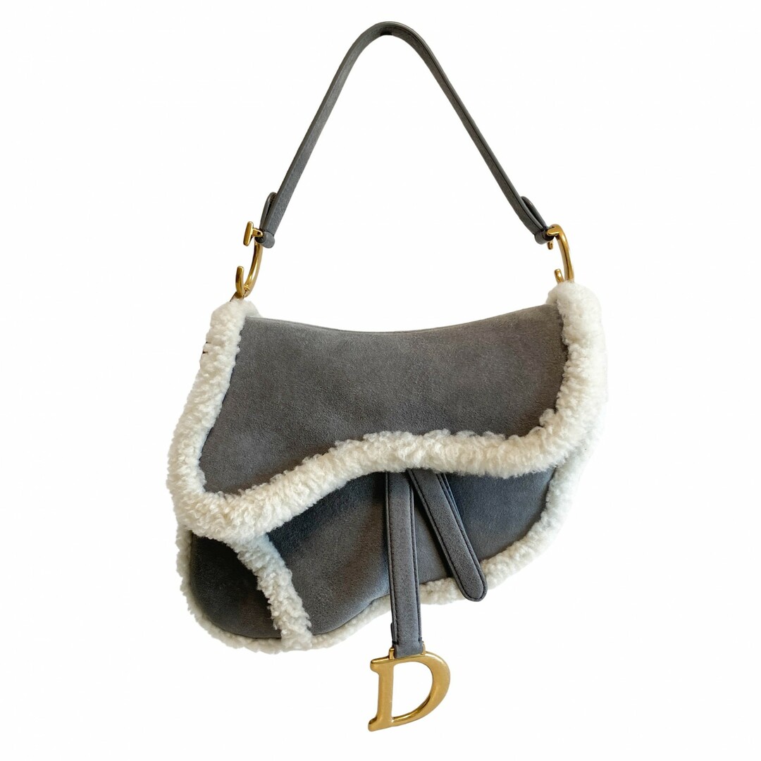 Dior - 【DIOR / ディオール】サドル ムートン ファー ショルダーバッグ