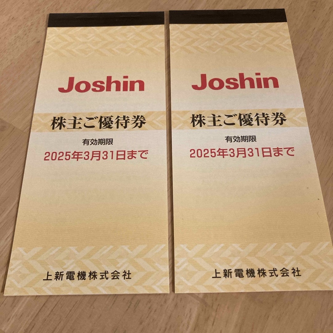 上新電機株式会社 10,000円分 チケットの優待券/割引券(ショッピング)の商品写真