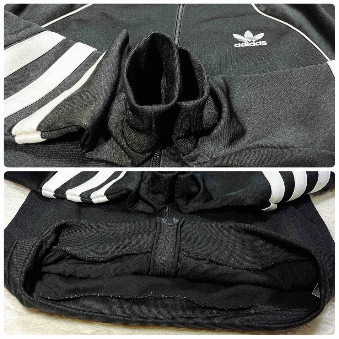 adidas - アディダス トラックジャケット ジャージ ブラック L adidas - アディダス トラックジャケット ジャージ ブラック L