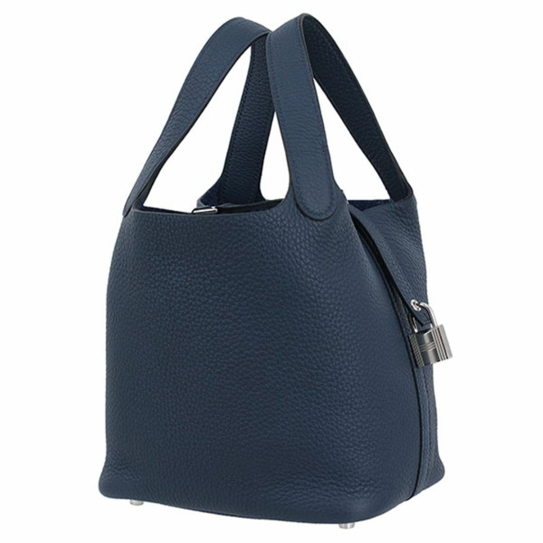 HERMES - エルメス バッグ レディース ハンドバッグ トートバッグ ピコタンロック PM トリヨンクレマンス ブルードプリュス ネイビー 新品 4754