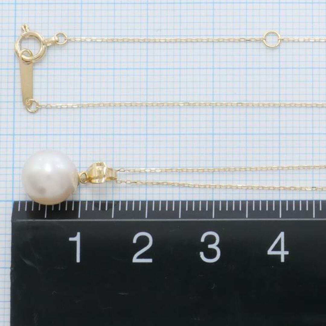 K18 18金 YG イエローゴールド ネックレス パール 総重量約1.5g K18 18金 YG イエローゴールド ネックレス パール 総重量約1.5g