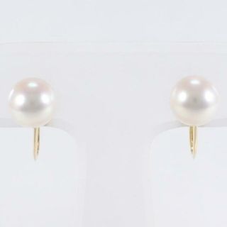 K18 18金 YG イエローゴールド イヤリング パール 総重量約1.9g ジュエリー 中古 送料無料 新品同様 【中古】【あす楽】 ギフトラッピング無料(イヤリング)