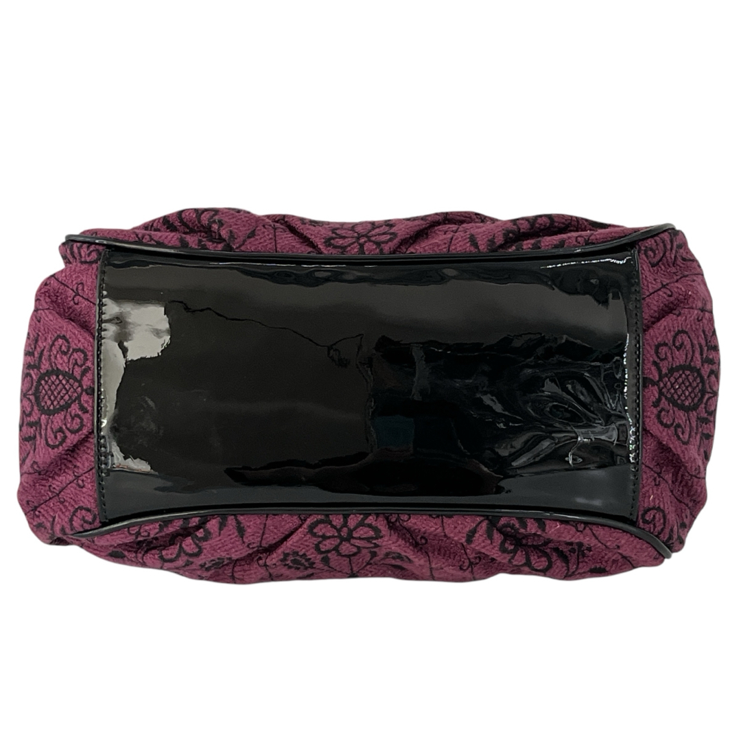 ANNA SUI - アナスイ ハンドバッグ がま口 ガーデンエンブロイ ANNA SUI - アナスイ ハンドバッグ がま口 ガーデンエンブロイ