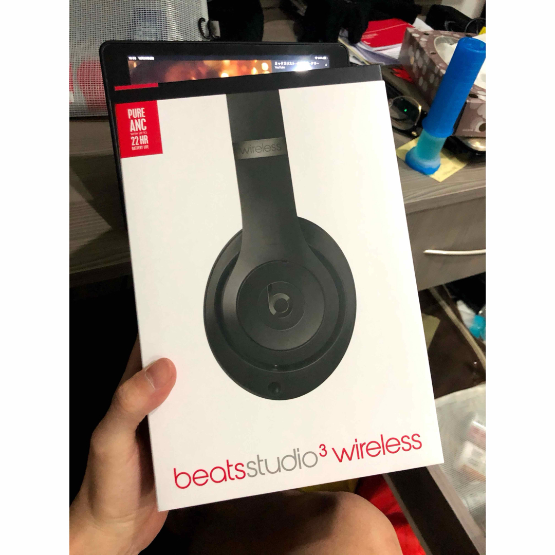 BEATS STUDIO3 WIRELESS ワイヤレスヘッドホン 黒 美品 BEATS STUDIO3 WIRELESS ワイヤレスヘッドホン 黒 美品