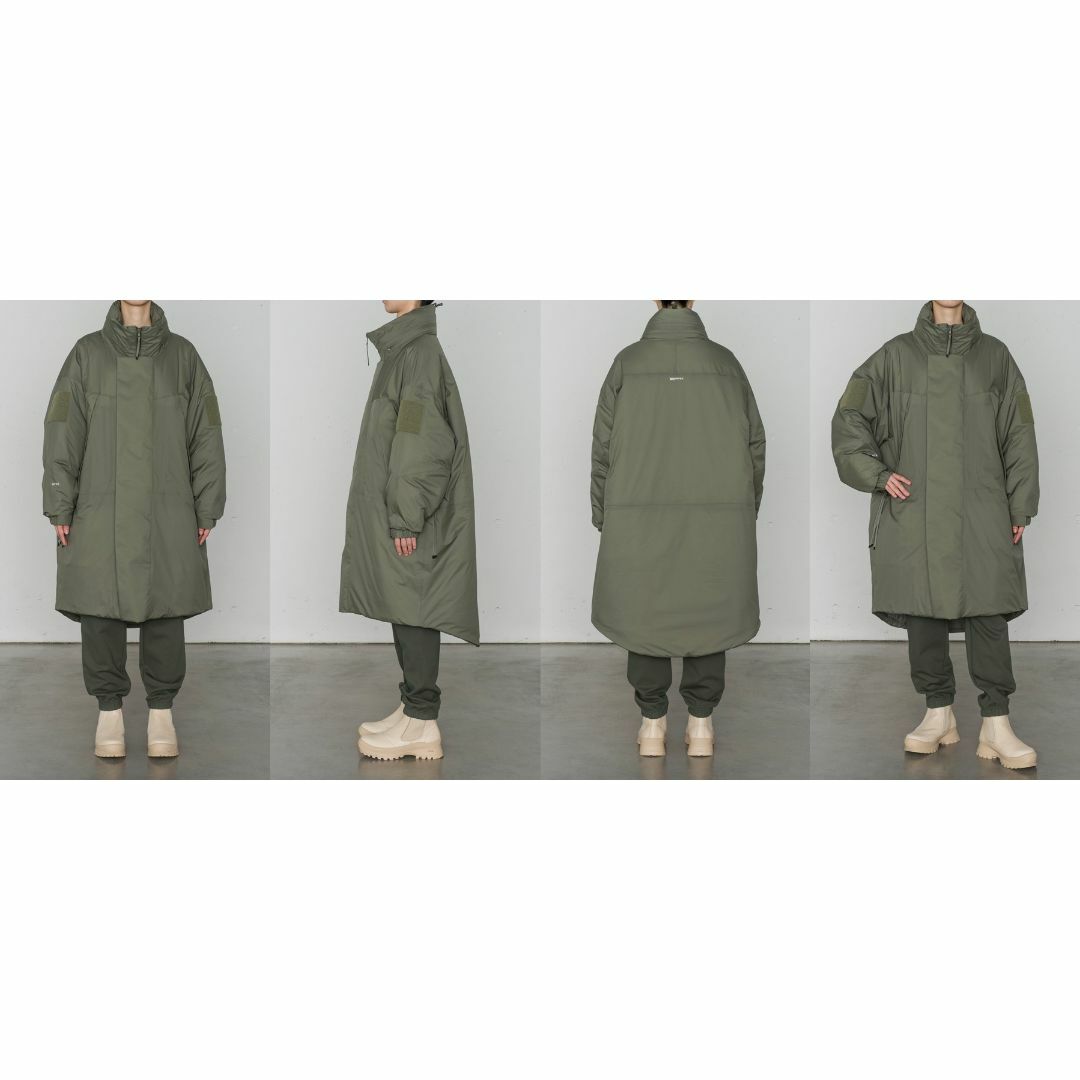 HYKE - 4 HYKE PERTEX PUFF PARKA モンスターパーカー ハイクの HYKE - 4 HYKE PERTEX PUFF PARKA モンスターパーカー ハイクの