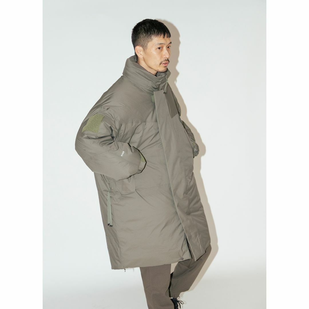 HYKE - 4 HYKE PERTEX PUFF PARKA モンスターパーカー ハイクの HYKE - 4 HYKE PERTEX PUFF PARKA モンスターパーカー ハイクの
