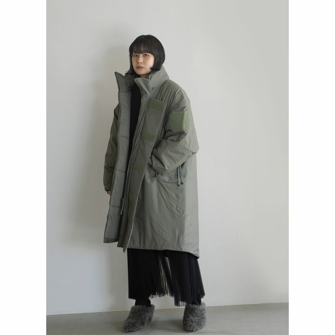 HYKE - 4 HYKE PERTEX PUFF PARKA モンスターパーカー ハイクの HYKE - 4 HYKE PERTEX PUFF PARKA モンスターパーカー ハイクの
