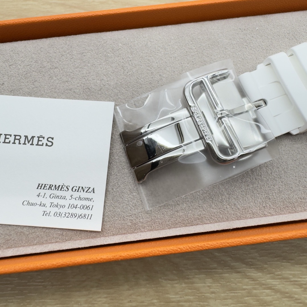Apple - 2134 Apple Watch エルメス キリム ホワイト 白 HERMES Apple - 2134 Apple Watch エルメス キリム ホワイト 白 HERMES