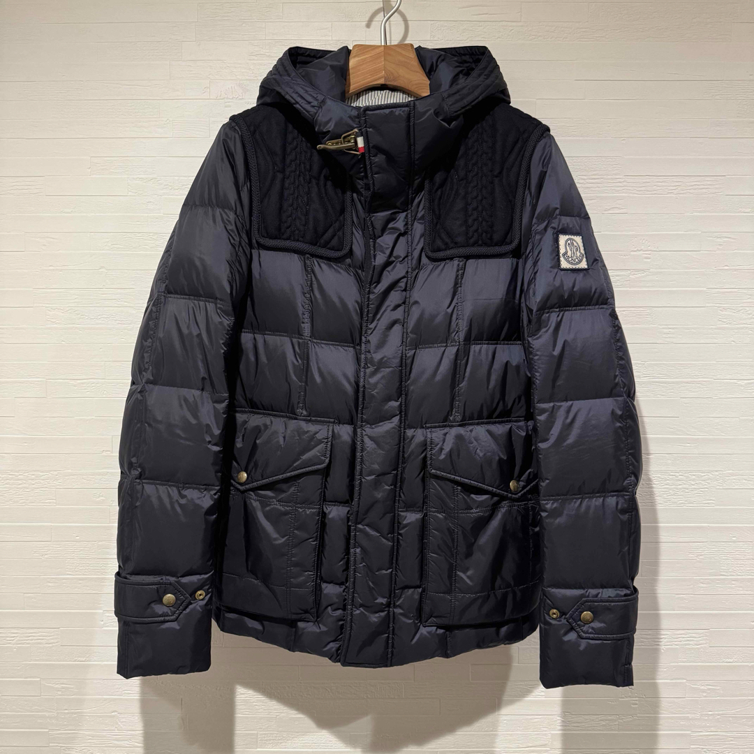 正規品 MONCLER モンクレール ガム ブルー フード ダウン 2 M 正規品 MONCLER モンクレール ガム ブルー フード ダウン 2 M
