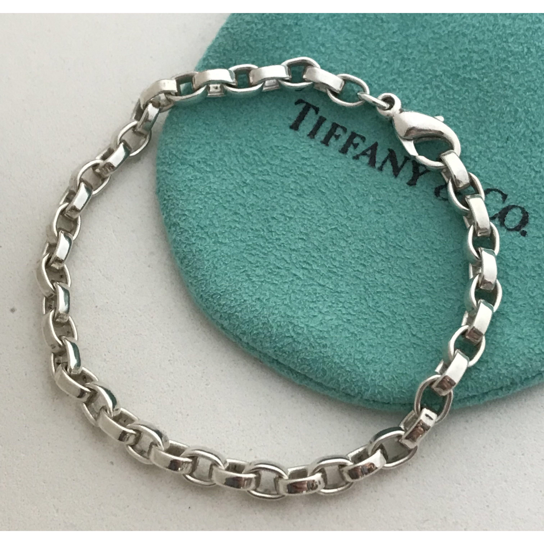 Tiffany & Co. - Tiffany オーバルリンク チェーンブレスレット Tiffany & Co. - Tiffany オーバルリンク チェーンブレスレット