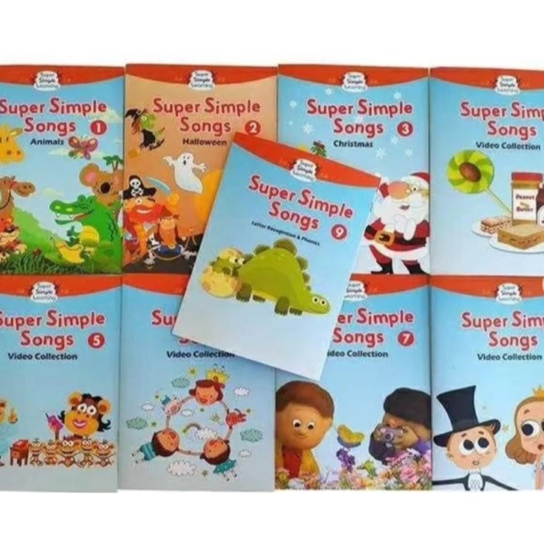 クリスマス限定】super simple songs 9冊 MaiyaPen付 クリスマス限定】super simple songs 9冊 MaiyaPen付