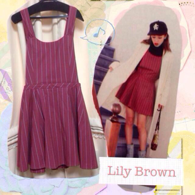 Lily Brown(リリーブラウン)のLily Brown♡値下げ♡ レディースのワンピース(ミニワンピース)の商品写真