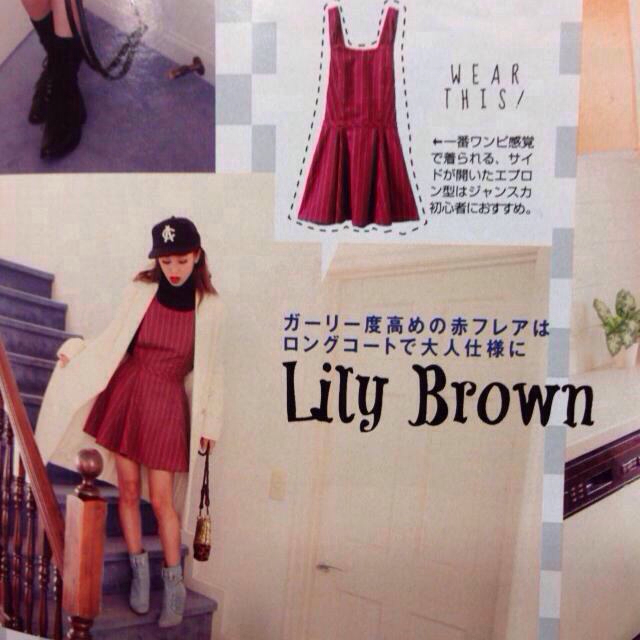 Lily Brown(リリーブラウン)のLily Brown♡値下げ♡ レディースのワンピース(ミニワンピース)の商品写真