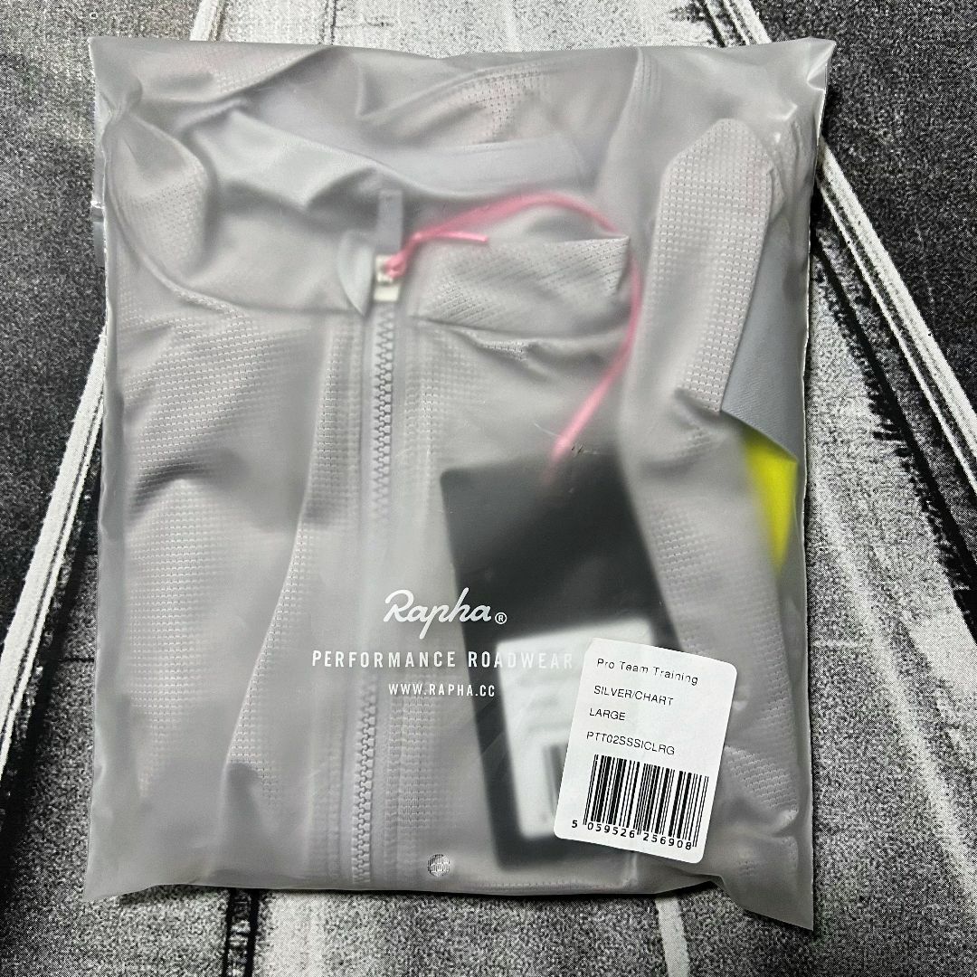 新品 Rapha メンズ プロチーム トレーニング ジャージ シルバー 新品 Rapha メンズ プロチーム トレーニング ジャージ シルバー