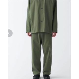 ムジルシリョウヒン(MUJI (無印良品))のMUJI labo 無印良品 燃えにくい素材を使ったワイドパンツ(チノパン)