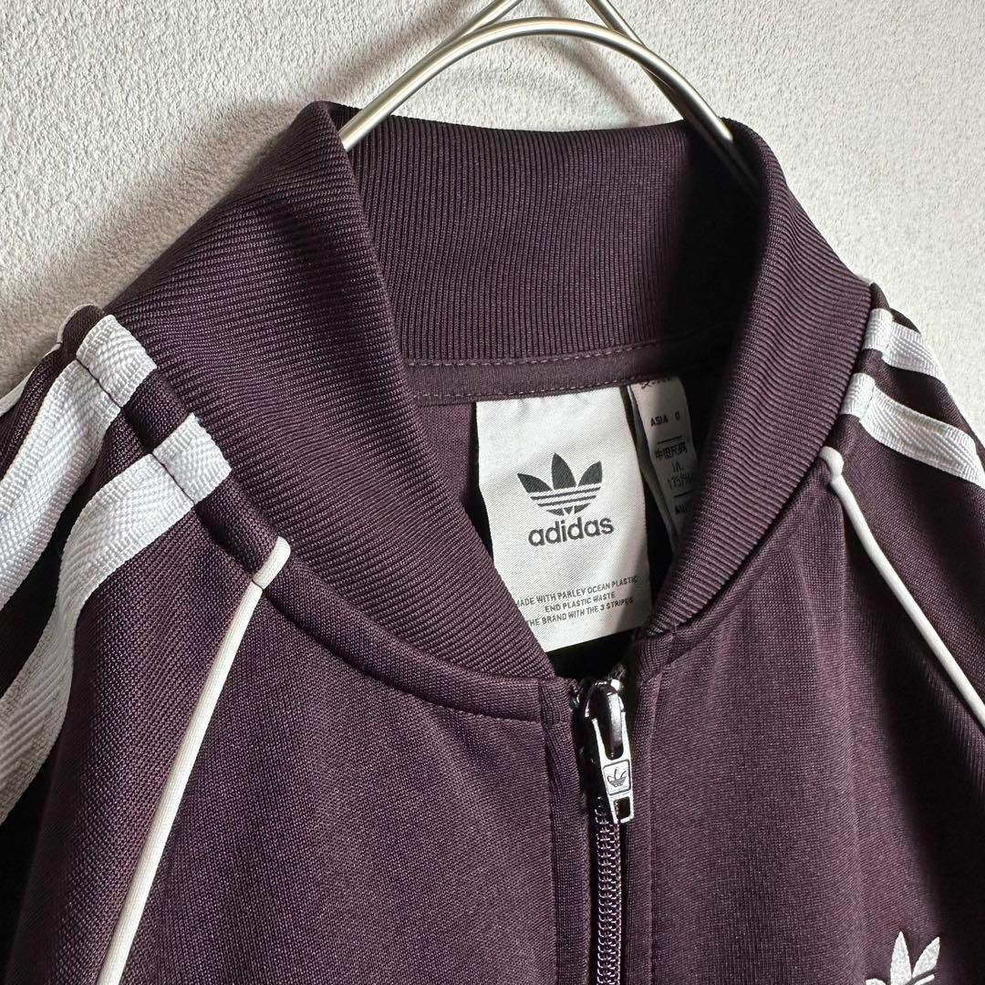 adidas - 【希少カラー】adidasジャージSSTあずき色 ボルドー adidas - 【希少カラー】adidasジャージSSTあずき色 ボルドー
