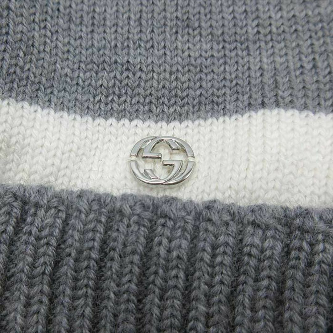 GUCCI - GUCCI ニット帽 494598 (グレー系)の通販 by ITUKL shop GUCCI - GUCCI ニット帽 494598 (グレー系)の通販 by ITUKL shop