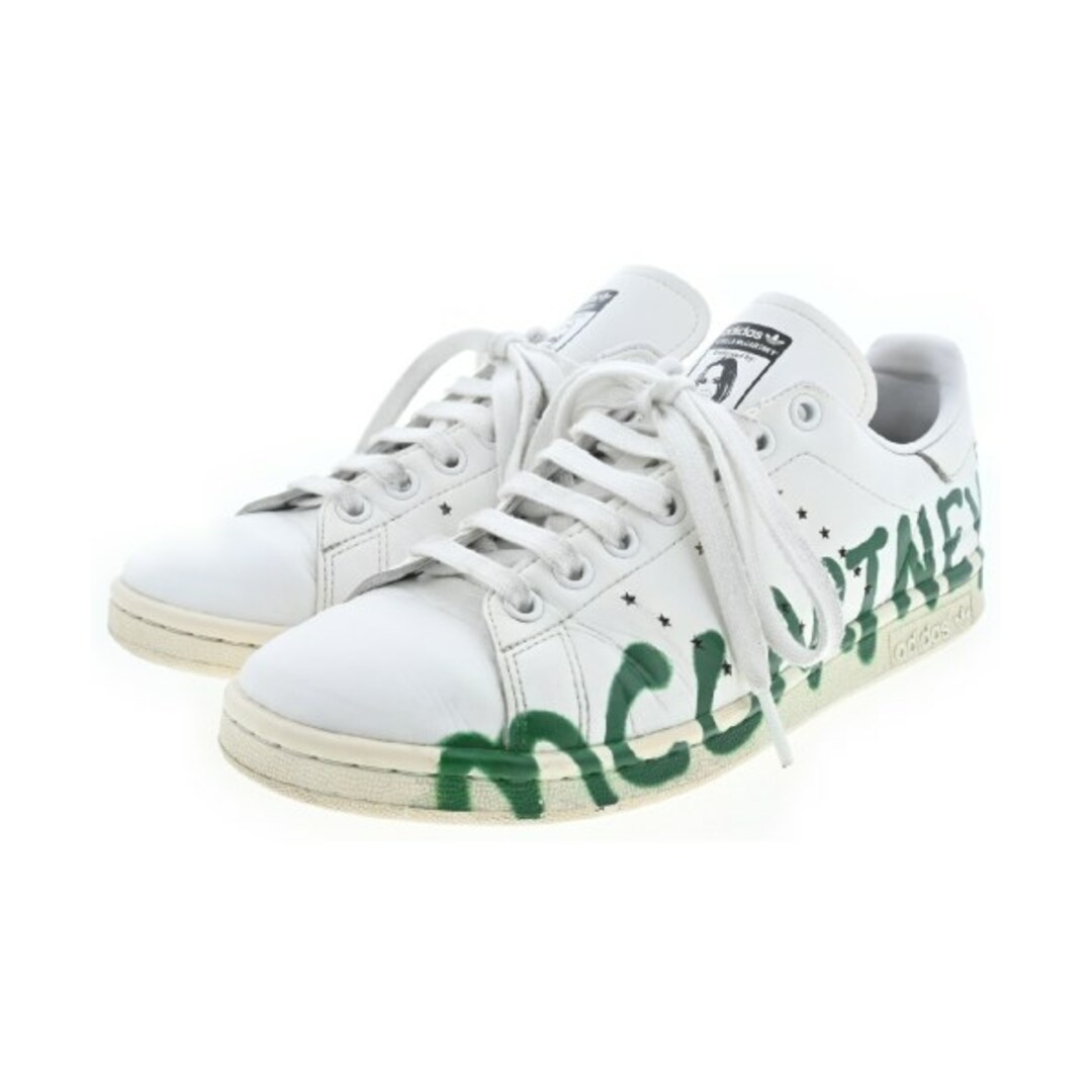 STELLA McCARTNEY スニーカー 25cm 白x緑 【古着】 STELLA McCARTNEY スニーカー 25cm 白x緑 【古着】