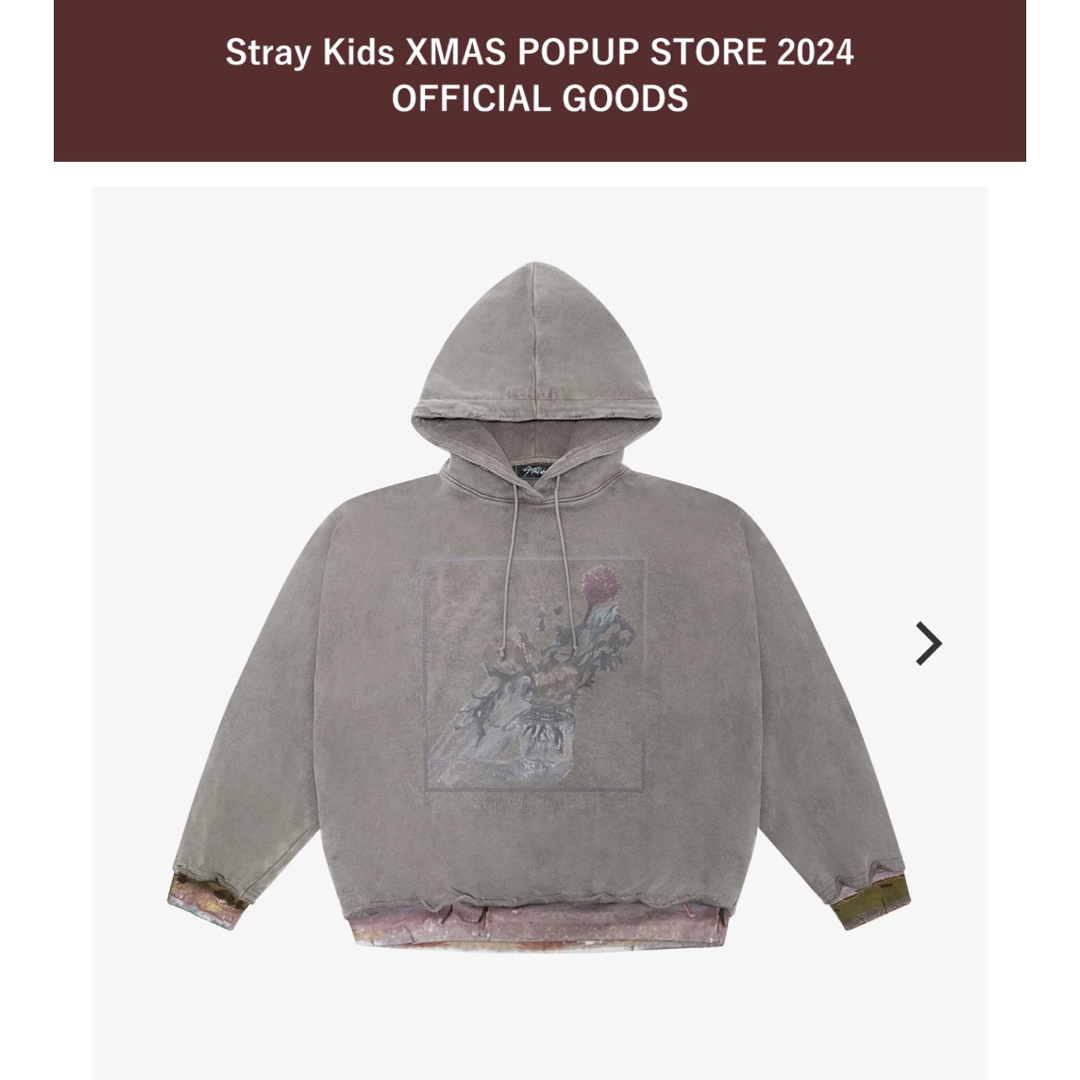 Stray Kids ポップアップ ヒョンジン かゆい フーディ Stray Kids ポップアップ ヒョンジン かゆい フーディ