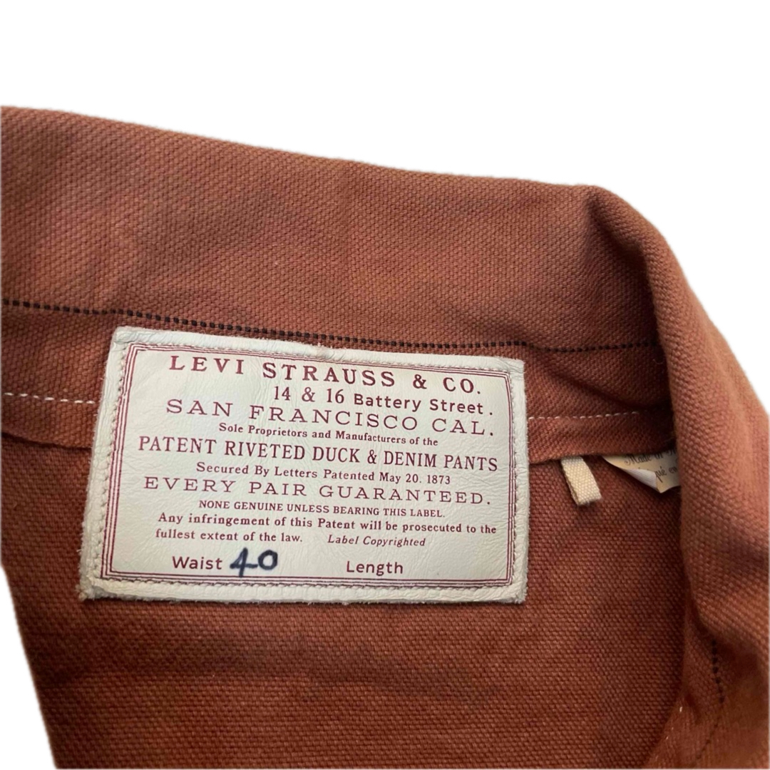 Levi's - 1873モデル リーバイス DUCK CLOSED-FRONT JUMPERの Levi's - 1873モデル リーバイス DUCK CLOSED-FRONT JUMPERの