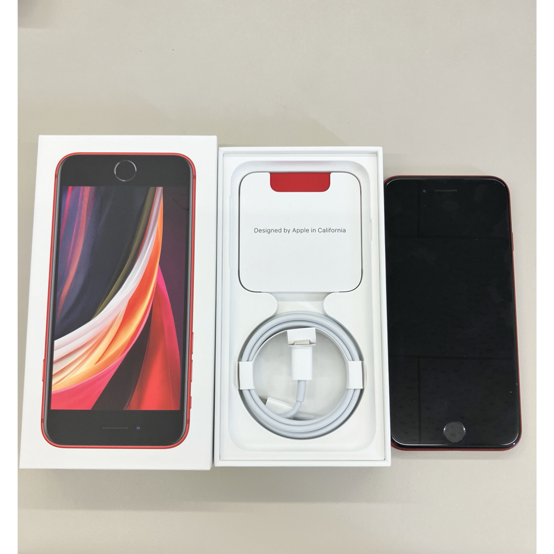 iphone SE 第2世代 64gb Red スマートフォン/携帯電話 iphone SE 第2世代 64gb Red スマートフォン/携帯電話