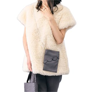 お値下げしました‼️新品☆マーロンエノンフィ フラッフィーファーベスト(ベスト/ジレ)