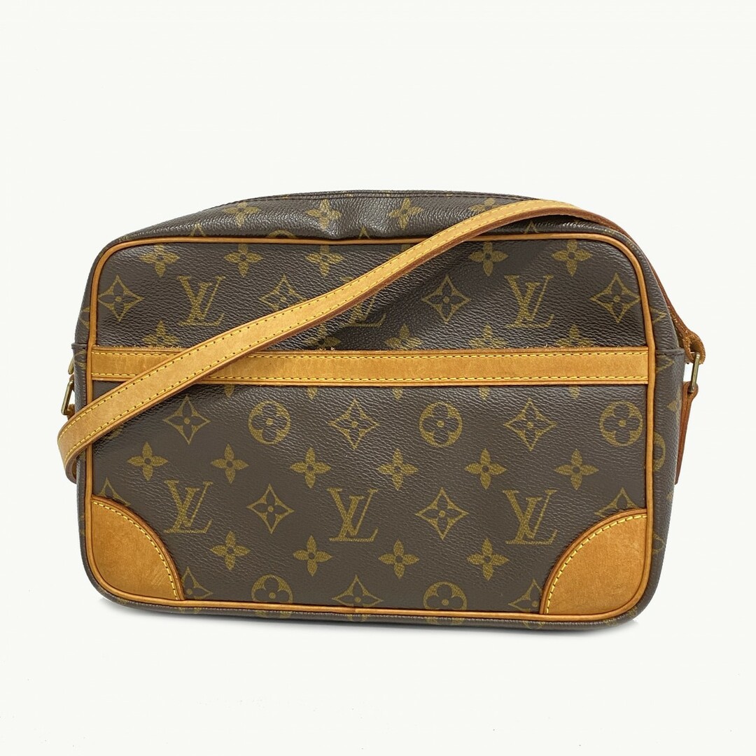LOUIS VUITTON - 【4ua0376】ルイヴィトン ショルダーバッグ モノグラム トロカデロ27 M51274 ブラウン【中古】レディース