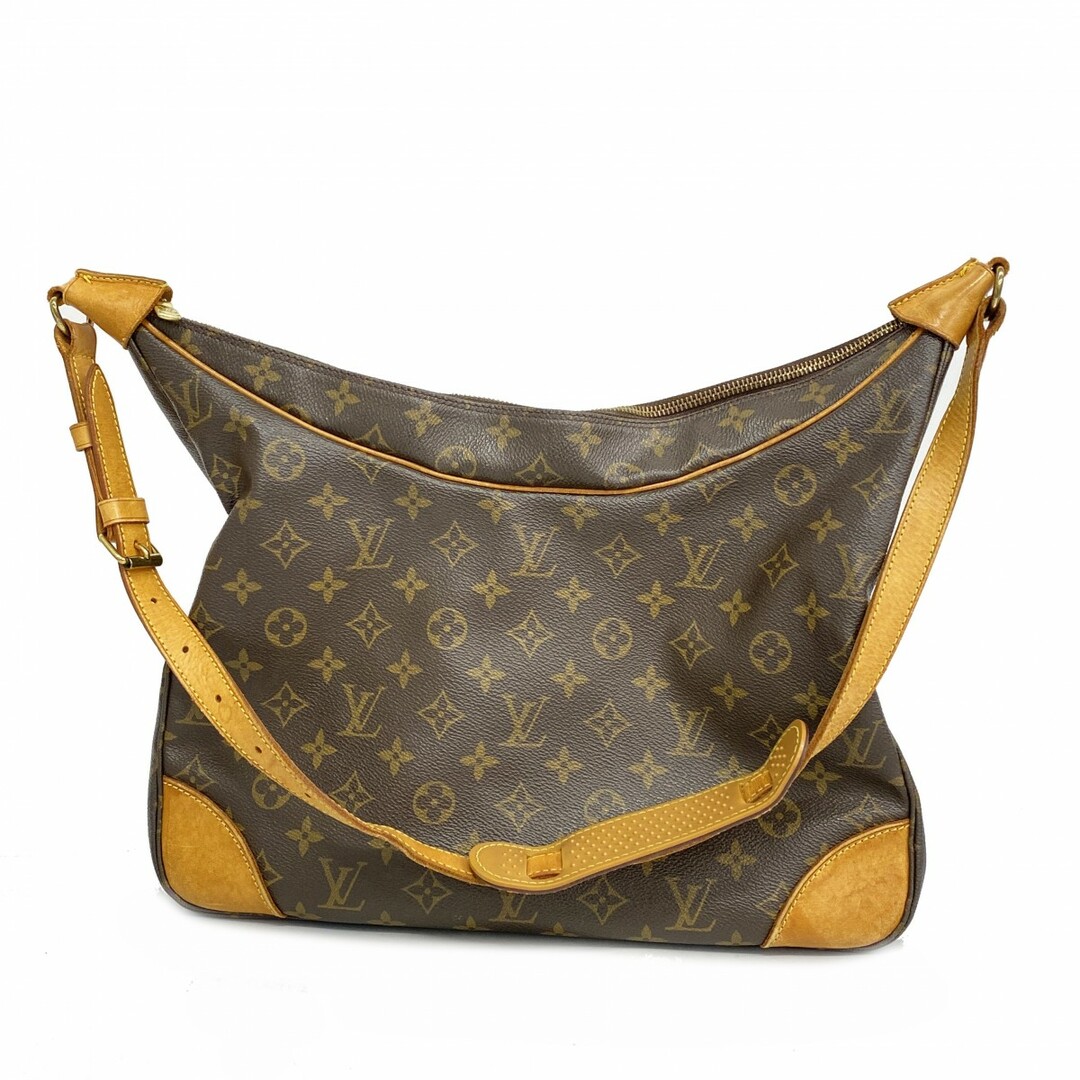 LOUIS VUITTON - 【4ua0396】ルイヴィトン ショルダーバッグ モノグラム ブローニュ35 M51260 ブラウン【中古】レディース