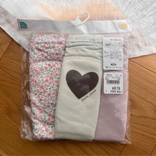 ニシマツヤ(西松屋)の新品未開封　トレーニングパンツ　新品　女の子用　100cm(トレーニングパンツ)