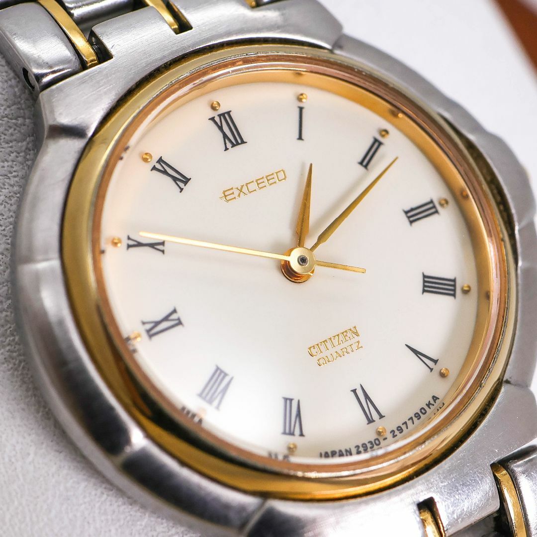 CITIZEN - 稼働 CITIZEN EXCEED 腕時計 ローマインデックス CITIZEN - 稼働 CITIZEN EXCEED 腕時計 ローマインデックス