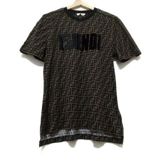 FENDI(Tシャツ/カットソー(半袖/袖なし) ・ ブラック/黒色系 FENDI(Tシャツ/カットソー(半袖/袖なし) ・ ブラック/黒色系
