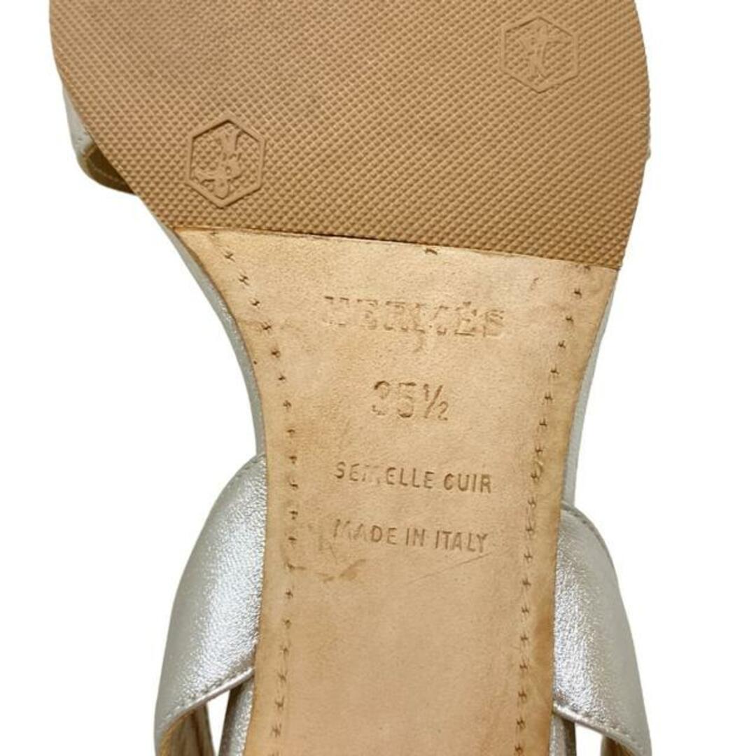 HERMES(エルメス) サンダル 35 1/2 レディース ブラウン HERMES(エルメス) サンダル 35 1/2 レディース ブラウン