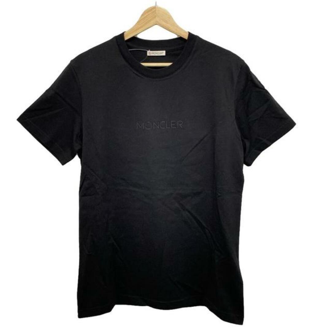 モンクレール MONCLER 半袖Tシャツ サイズL MAGLIA T-SHIRT 黒 モンクレール MONCLER 半袖Tシャツ サイズL MAGLIA T-SHIRT 黒