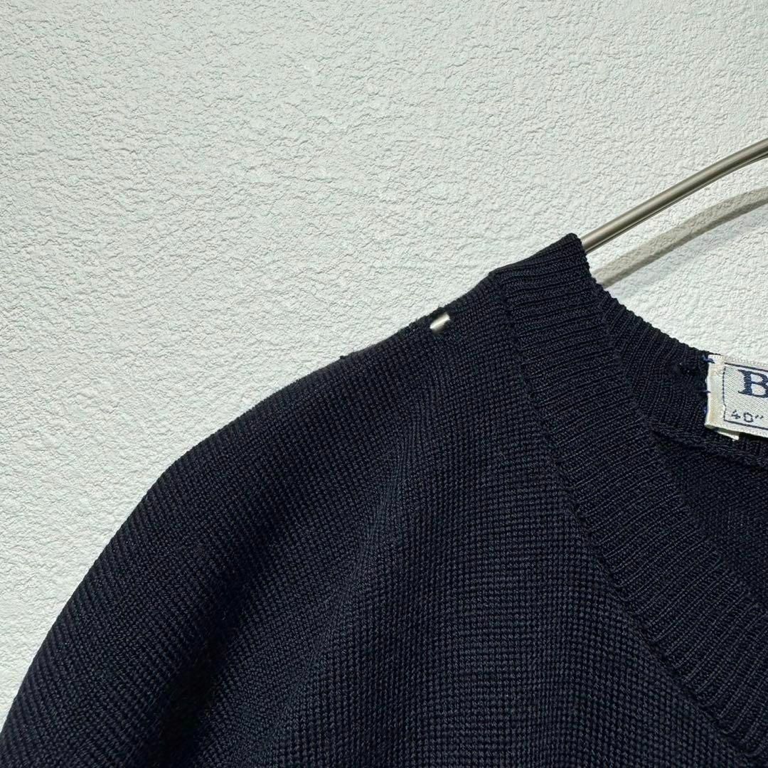 BURBERRY - 【希少】90s Burberrys メリノウールカーディガン BURBERRY - 【希少】90s Burberrys メリノウールカーディガン