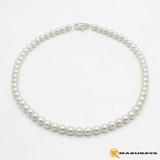 タサキ(TASAKI)のタサキ パール6.5~7.0mmネックレスSV金具【美品】(ネックレス)