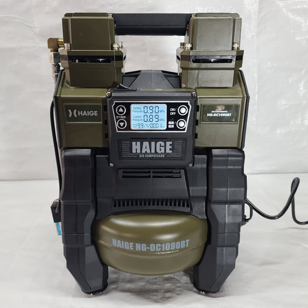 【美品】 コンプレッサー オイルレス AC電源/バッテリー 【301-2】