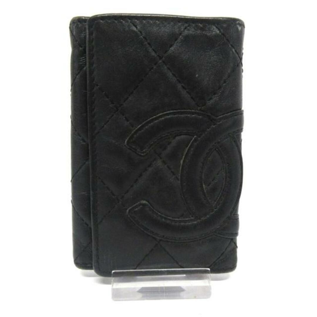 CHANEL - CHANEL(シャネル) キーケース カンボンライン 黒 6連 CHANEL - CHANEL(シャネル) キーケース カンボンライン 黒 6連