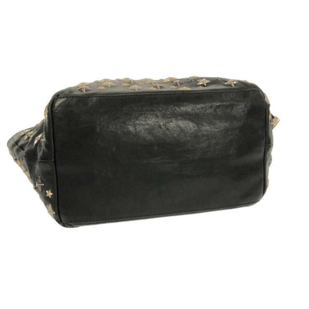 JIMMY CHOO(ジミーチュウ) トートバッグ サシャS 黒 スタッズ レザー JIMMY CHOO(ジミーチュウ) トートバッグ サシャS 黒 スタッズ レザー
