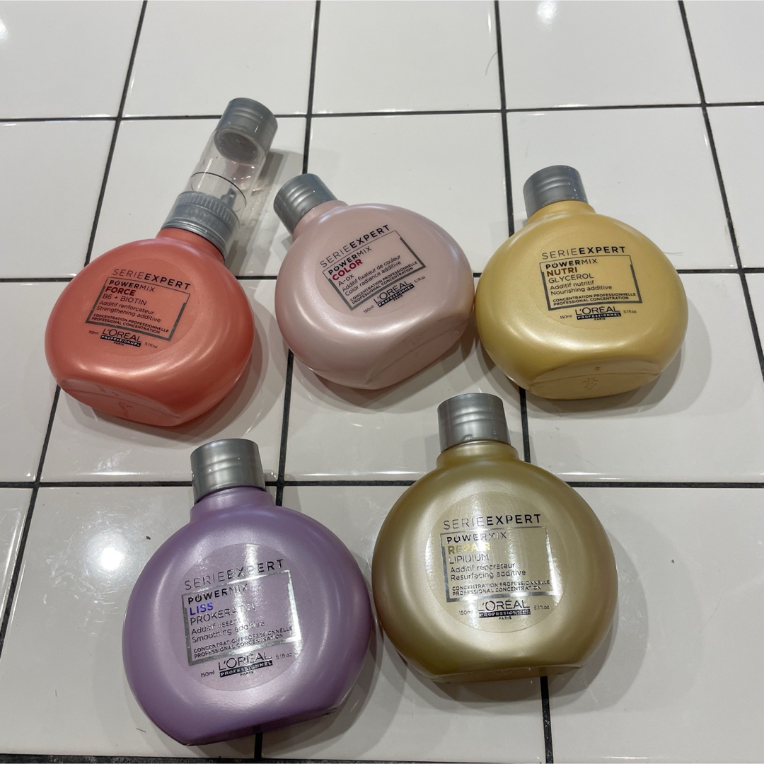 LOREAL PROFESSIONAL(ロレアルプロフェッショナル)のL'Oréal Serie Expert パワーミックス トリートメント セット コスメ/美容のヘアケア/スタイリング(トリートメント)の商品写真