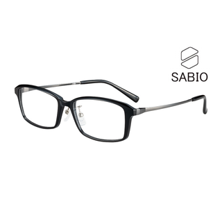 新品未使用 サビオ SB22612 54 BK 鯖江メガネ レンズ交換可能(サングラス/メガネ)