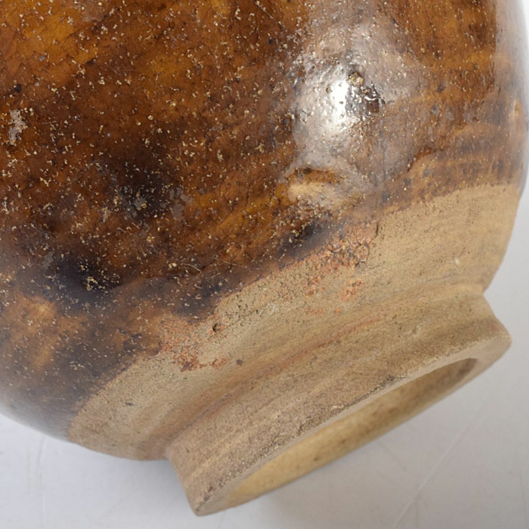 茶道具 尾張藩隠し窯 尾呂焼 茶碗 時代箱付 M R8129