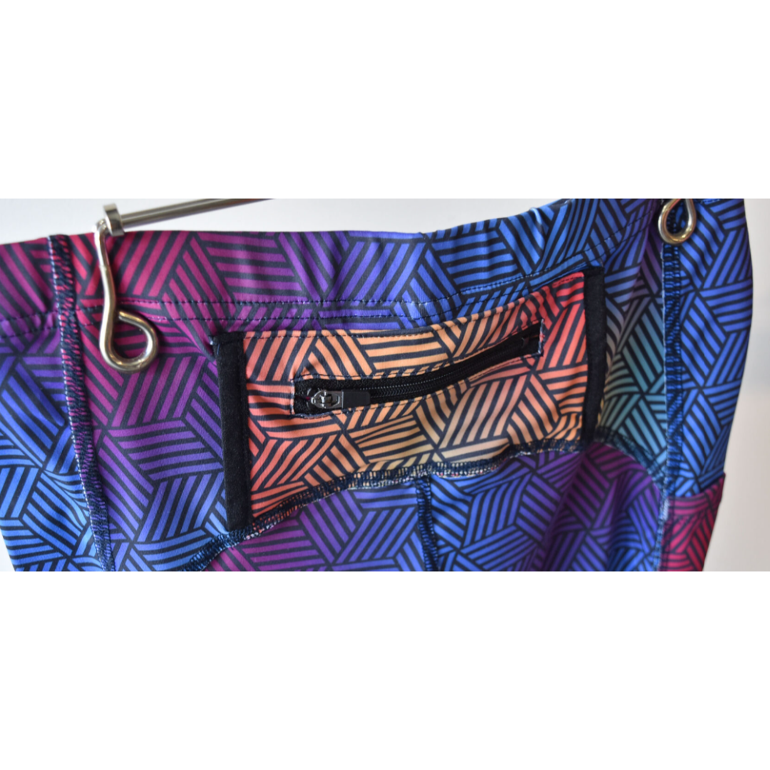 美品】JINGER ジンガー ランニング スパッツ ショートタイツ S
