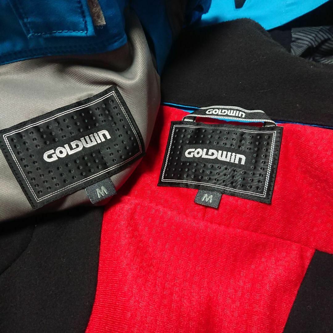 送料無料【GOLDWIN】水色スキーウェア上下まとめ売り M/M 送料無料【GOLDWIN】水色スキーウェア上下まとめ売り M/M