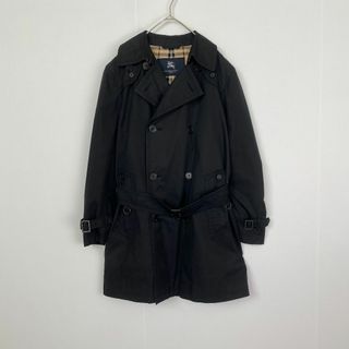 希少 Burberry バーバリー Bステッチ モッズコート 中綿 ブラック 希少 Burberry バーバリー Bステッチ モッズコート 中綿