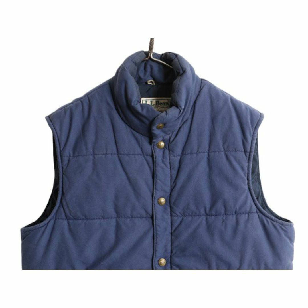 高い信頼 厚い信頼 L.L.Bean M メンズ ベスト 中綿 エルエルビーン USA製 80s - 男性用