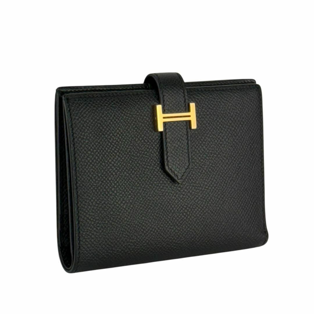 HERMES - 【新品同様】エルメス ベアン 折財布 カード 小銭 HERMES - 【新品同様】エルメス ベアン 折財布 カード 小銭