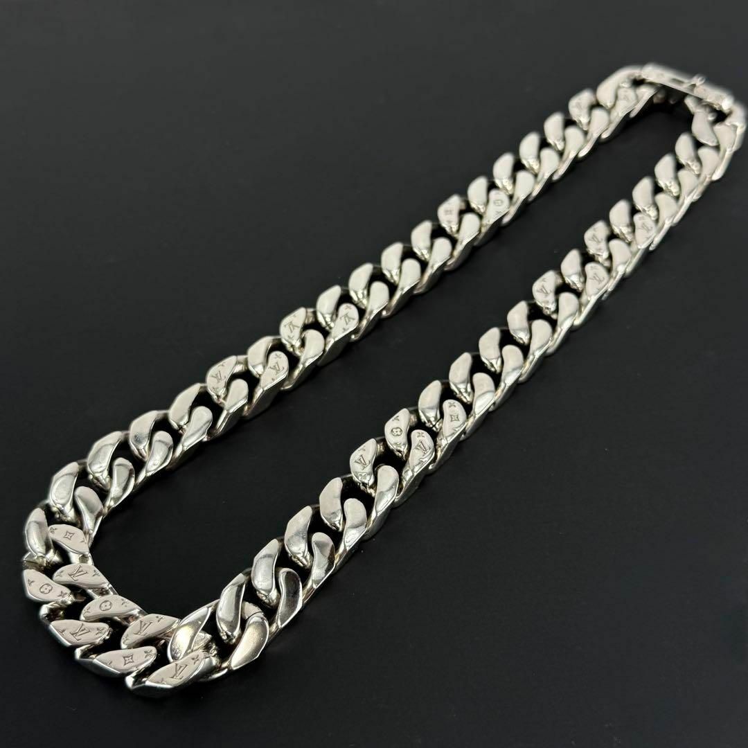 LOUIS VUITTON - 【美品】ヴィトン コリエ チェーンリンクス LV LOUIS VUITTON - 【美品】ヴィトン コリエ チェーンリンクス LV