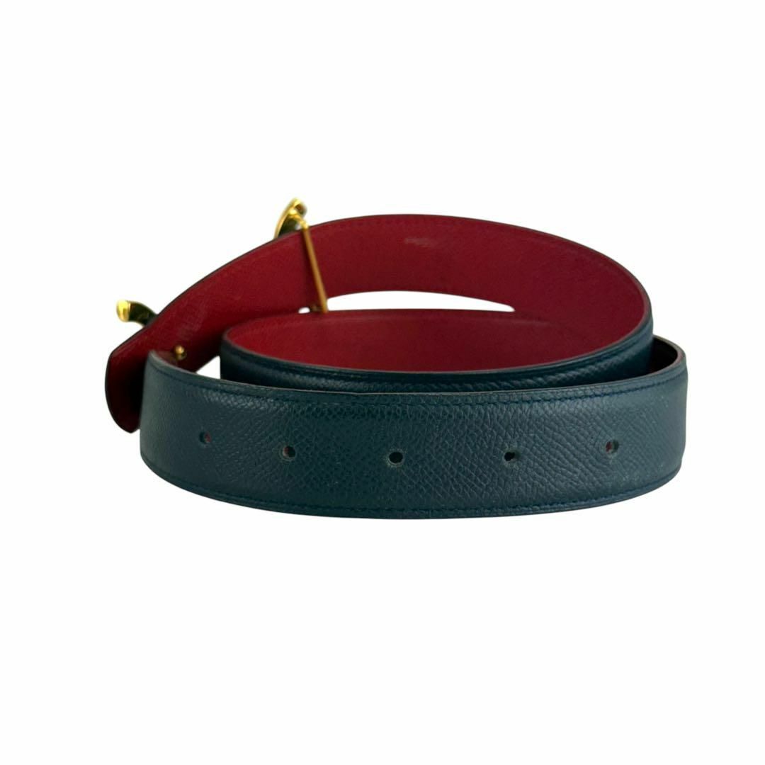 HERMES - 【美品】エルメス ホースビット レザー ベルト HERMES - 【美品】エルメス ホースビット レザー ベルト
